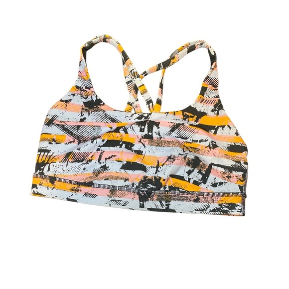 lululemon energy bra size 6 inversion multicolor - Picture 4 of 6